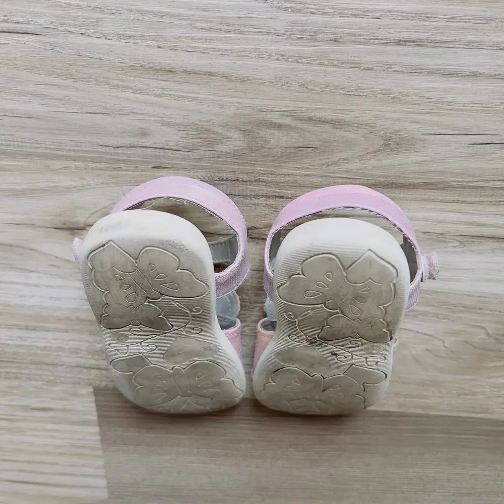 Sugar Bear Toddler Pink Sandals – Size 7 (Style 60016625)